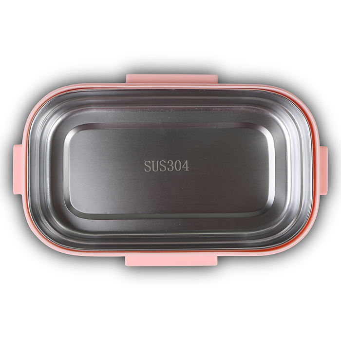 Δοχείο Φαγητού Ανοξείδωτο Ορθογώνιο We Care Ροζ 800ml Nava Δοχείο Φαγητού Ανοξείδωτο Ορθογώνιο We Care Ροζ 800ml Nava