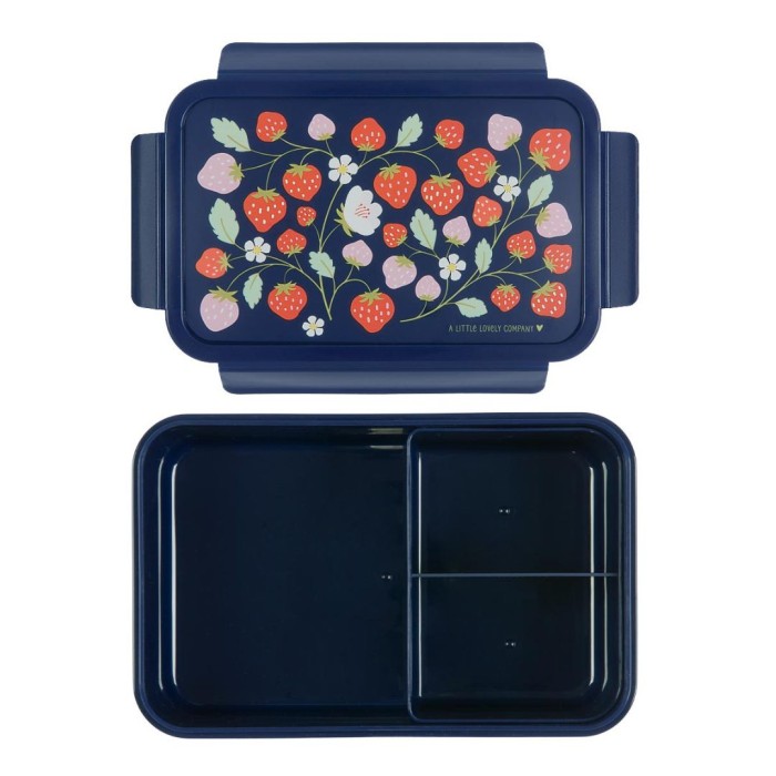 Δοχείο φαγητού Bento Lunch Box Strawberries A little lovely company Δοχείο φαγητού Bento Lunch Box Strawberries A little lovely company