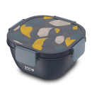 Δοχείο Φαγητού Πλαστικό Τετράγωνο We Care Μπλε 1700ml Nava Δοχείο Φαγητού Πλαστικό Τετράγωνο We Care Μπλε 1700ml Nava