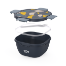 Δοχείο Φαγητού Πλαστικό Τετράγωνο We Care Μπλε 1700ml Nava Δοχείο Φαγητού Πλαστικό Τετράγωνο We Care Μπλε 1700ml Nava