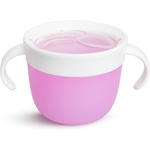 Δοχείο με Λαβές Snack Μωβ 12m+ Munchkin Δοχείο με Λαβές Snack Μωβ 12m+ Munchkin