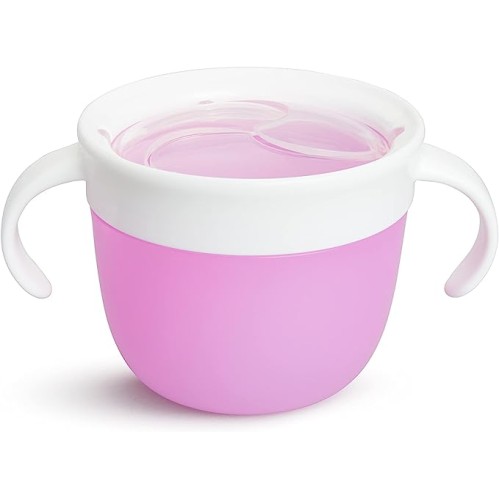 Δοχείο με Λαβές Snack Μωβ 12m+ Munchkin