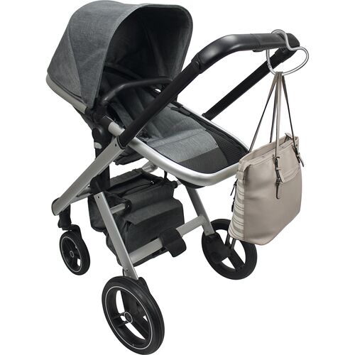 Dooky Γάντζος καροτσιού Καρδιά Silver Dooky Γάντζος καροτσιού Καρδιά Silver