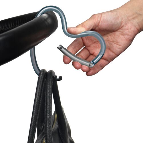 Dooky Γάντζος καροτσιού Καρδιά Silver Dooky Γάντζος καροτσιού Καρδιά Silver