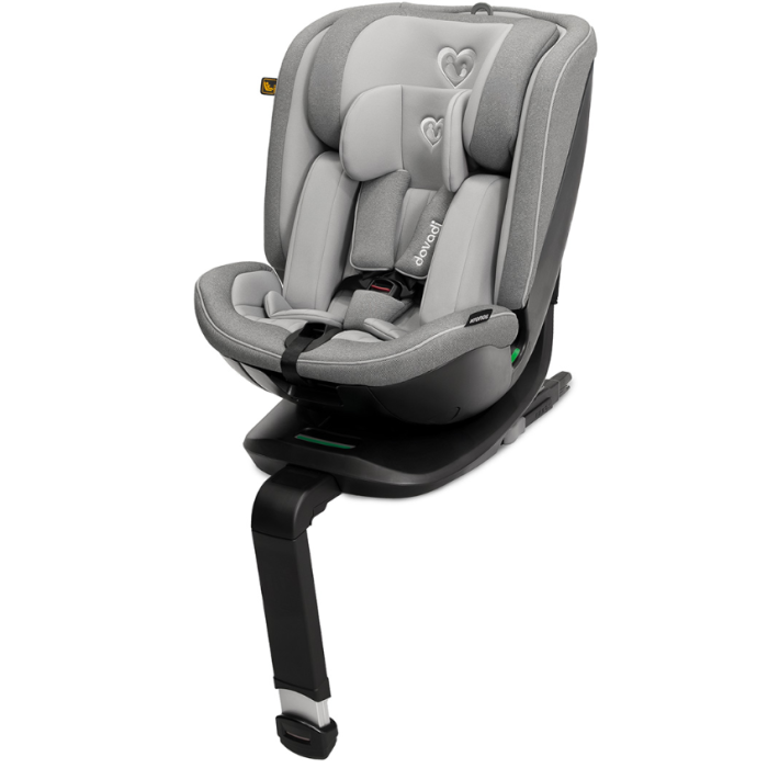 Dovadi Kronos 360° Κάθισμα Αυτοκινήτου i-Size 40-150cm Isofix Stone Grey