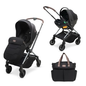 Dovadi Πολυκαρότσι 2 σε 1 Mio Midnight Black