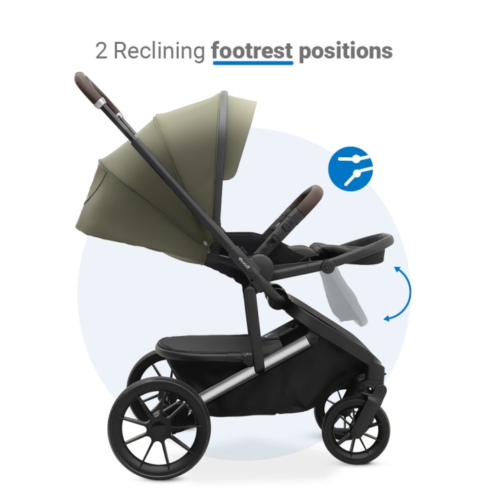 Dovadi Πολυκαρότσι Fly 2 σε 1 Forest Green Dovadi Πολυκαρότσι Fly 2 σε 1 Forest Green