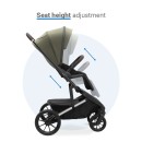 Dovadi Πολυκαρότσι Fly 2 σε 1 Forest Green Dovadi Πολυκαρότσι Fly 2 σε 1 Forest Green