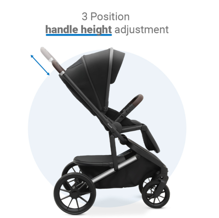 Dovadi Πολυκαρότσι Fly 3 σε 1 Midnight Black