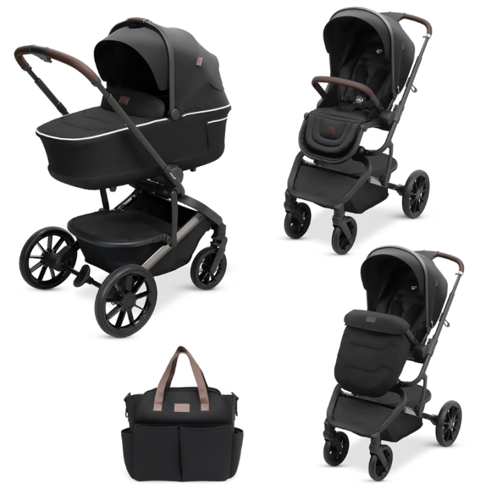 Dovadi Πολυκαρότσι Fly 2 σε 1 Midnight Black