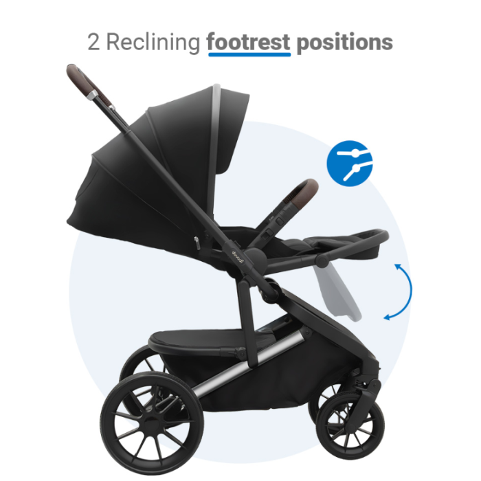 Dovadi Πολυκαρότσι Fly 3 σε 1 Midnight Black