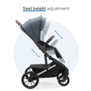 Dovadi Πολυκαρότσι Fly 3 σε 1 Night Grey