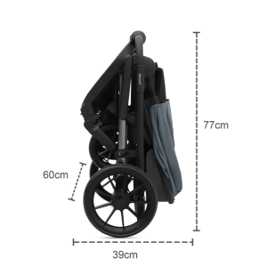 Dovadi Πολυκαρότσι Fly 2 σε 1 Night Grey Dovadi Πολυκαρότσι Fly 2 σε 1 Night Grey