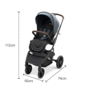 Dovadi Πολυκαρότσι Fly 3 σε 1 Night Grey