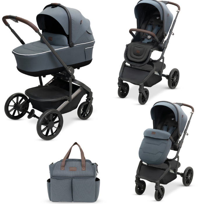 Dovadi Πολυκαρότσι Fly 2 σε 1 Night Grey