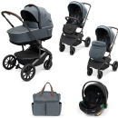 Dovadi Πολυκαρότσι Fly 3 σε 1 Night Grey