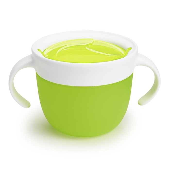 Δοχείο με Λαβές Snack Πράσινο 12m+ Munchkin