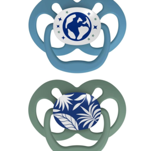 Dr. Brown's Advantage Night Πιπίλα Σιλικόνης  Μπλε / Χακί 6-18m