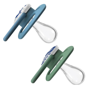 Dr. Brown's Advantage Night Πιπίλα Σιλικόνης Μπλε / Χακί 6-18m Dr. Brown's Advantage Night Πιπίλα Σιλικόνης Μπλε / Χακί 6-18m