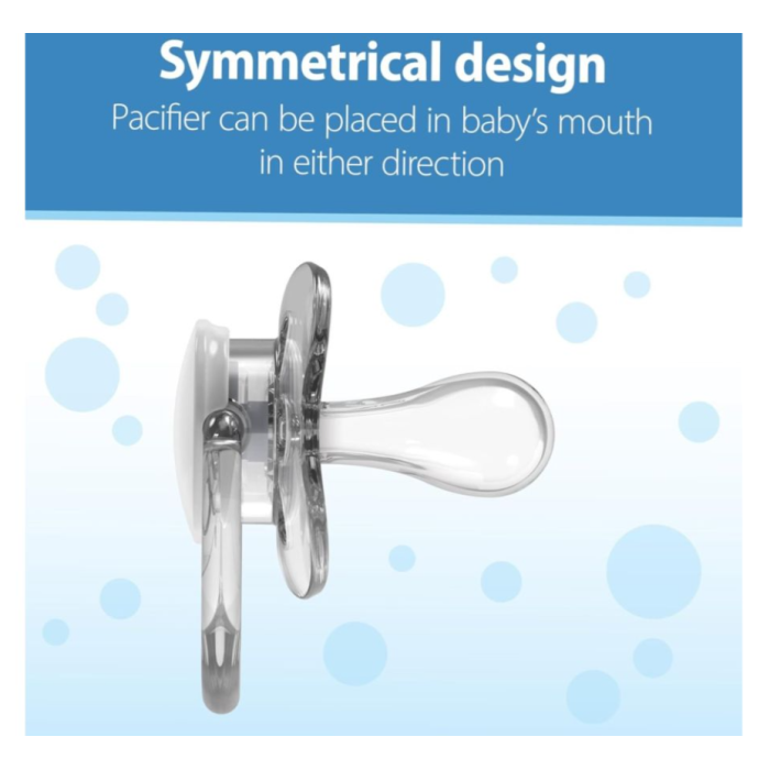 Dr. Brown's Advantage Night Πιπίλα Σιλικόνης Μπλε / Χακί 6-18m Dr. Brown's Advantage Night Πιπίλα Σιλικόνης Μπλε / Χακί 6-18m