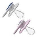 Dr. Brown's Advantage Night Πιπίλα Σιλικόνης Μωβ/Γκρι 6-18m 2τμχ