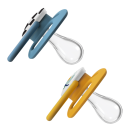 Dr. Brown's Advantage Πιπίλα Σιλικόνης Μπλε/Κίτρινο 6-18m