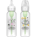 Dr. Brown’s Πλαστικό Μπιμπερό με Στενό Λαιμό Options+Σκίουρος/Κατσίκα 2τμχ