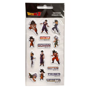 Dragon Ball Σετ Αυτοκόλλητων Puffy Foam Dragon Ball Σετ Αυτοκόλλητων Puffy Foam