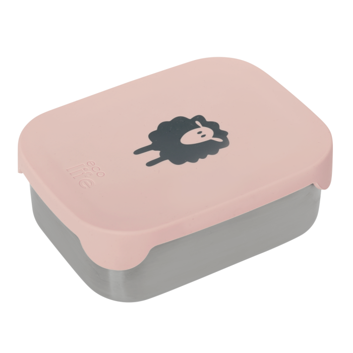 Eco Life Ανοξείδωτο Φαγητοδοχείο Με Χώρισμα 800ml Sheep