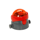 Eco Life Aνταλλακτικό Πώμα για Kids Thermos Κόκκινο 400ml