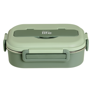 Eco Life Φαγητοδοχείο 1Lt 3 Θέσεων Πράσινο Eco Life Φαγητοδοχείο 1Lt 3 Θέσεων Πράσινο