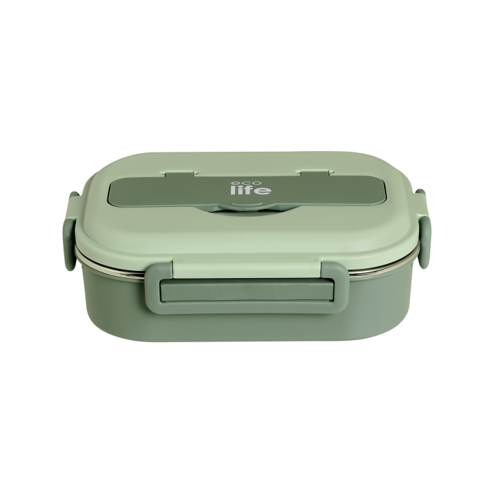 Eco Life Φαγητοδοχείο 1Lt 3 Θέσεων Πράσινο Eco Life Φαγητοδοχείο 1Lt 3 Θέσεων Πράσινο