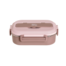 Eco Life Φαγητοδοχείο 1Lt 3 Θέσεων Ροζ Eco Life Φαγητοδοχείο 1Lt 3 Θέσεων Ροζ