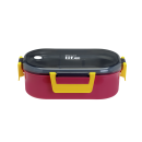 Eco Life Φαγητοδοχείο Με Χώρισμα Deep Rose 900ml Eco Life Φαγητοδοχείο Με Χώρισμα Deep Rose 900ml