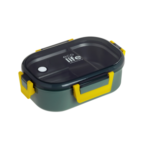 Eco Life Φαγητοδοχείο Με Χώρισμα Forest Green 900ml Eco Life Φαγητοδοχείο Με Χώρισμα Forest Green 900ml