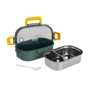 Eco Life Φαγητοδοχείο Με Χώρισμα Forest Green 900ml Eco Life Φαγητοδοχείο Με Χώρισμα Forest Green 900ml