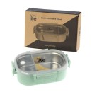 Eco Life Φαγητοδοχείο Με Χώρισμα Light Green 900ml Eco Life Φαγητοδοχείο Με Χώρισμα Light Green 900ml
