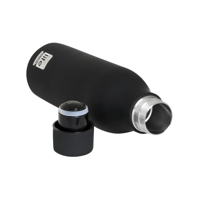 Eco Life Μπουκάλι Θερμός Ανοξείδωτο Iron Grey Thermos 550ml