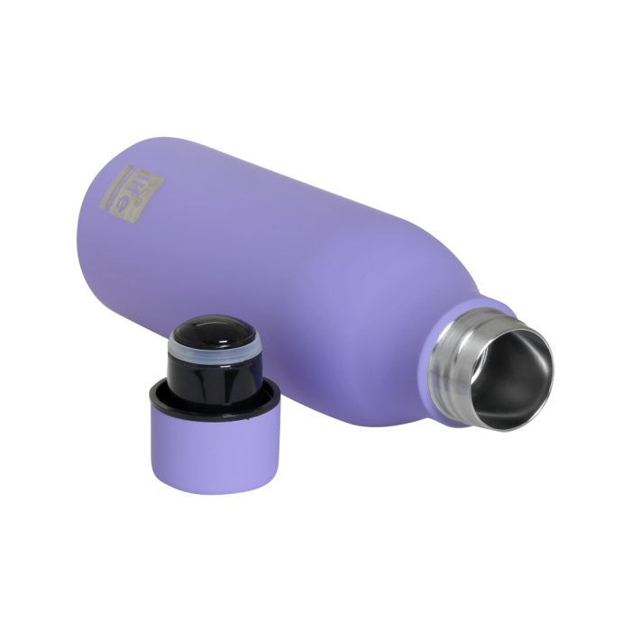 Eco Life Μπουκάλι Θερμός Ανοξείδωτο Lavender Thermos 550ml Eco Life Μπουκάλι Θερμός Ανοξείδωτο Lavender Thermos 550ml