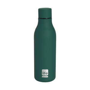 Eco Life Μπουκάλι Θερμός Ανοξείδωτο Pine Green Thermos 550ml