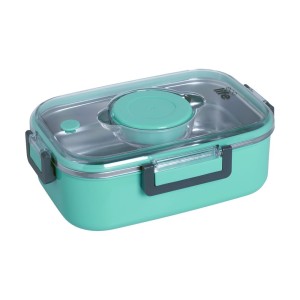 Eco Life Ορθογώνιο Φαγητοδοχείο 850ml Μπλε