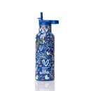 Eco Life Παγούρι Θερμός Ανοξείδωτο Με Καλαμάκι Blue 500ml Eco Life Παγούρι Θερμός Ανοξείδωτο Με Καλαμάκι Blue 500ml