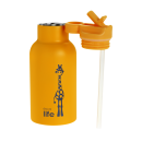 Eco Life Παγούρι Θερμός Ανοξείδωτο Με Καλαμάκι Kids Thermos Animals Giraffe 350ml