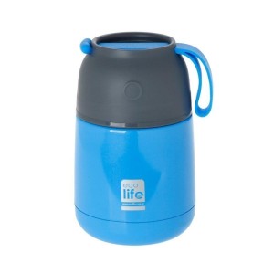 Eco Life Θερμός Φαγητού 450ml Baby Blue