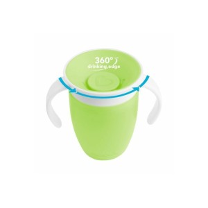 Εκπαιδευτικό Κύπελλο με λαβές Miracle 360 Trainer Cup Green Munchkin 207ml Εκπαιδευτικό Κύπελλο με λαβές Miracle 360 Trainer Cup Green Munchkin 207ml
