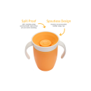Εκπαιδευτικό Κύπελλο με λαβές Miracle 360 Trainer Cup Orange Munchkin 207ml Εκπαιδευτικό Κύπελλο με λαβές Miracle 360 Trainer Cup Orange Munchkin 207ml