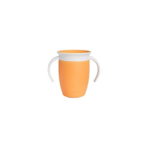 Εκπαιδευτικό Κύπελλο με λαβές Miracle 360 Trainer Cup Orange Munchkin 207ml