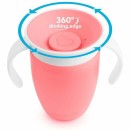 Εκπαιδευτικό Κύπελλο με λαβές Miracle 360 Trainer Cup Pink Munchkin 207ml