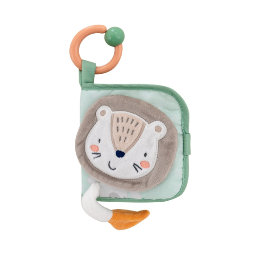 Εκπαιδευτικό Μαλακό Βιβλίο Δραστηριοτήτων Με Μασητικό Jungle King Kikka Boo