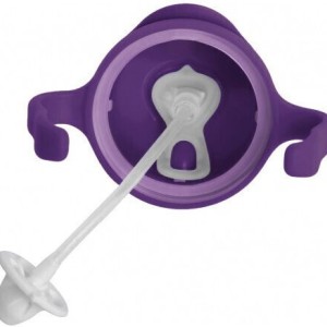 Εκπαιδευτικό Ποτηράκι με Καλαμάκι & Βαρίδι Grape B.Box Εκπαιδευτικό Ποτηράκι με Καλαμάκι & Βαρίδι Grape B.Box